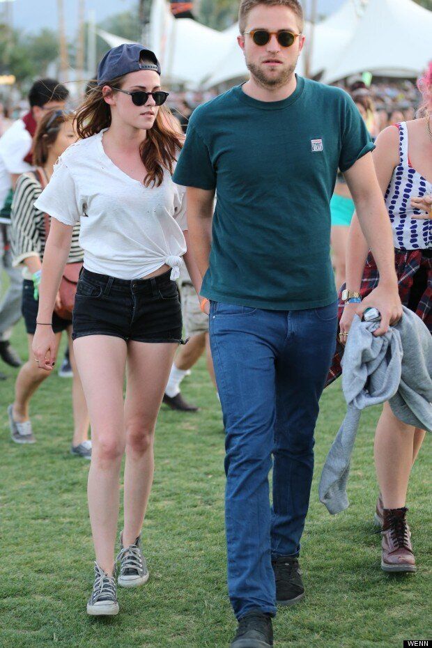 Robert Pattinson And Kristen Stewart Spotted Hand In Hand At Coachella Festival Pics Huffpost Uk