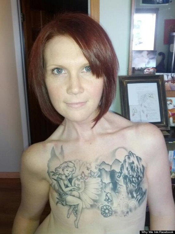 Getting a mastectomy tattoo has transformed how we feel about our bodies