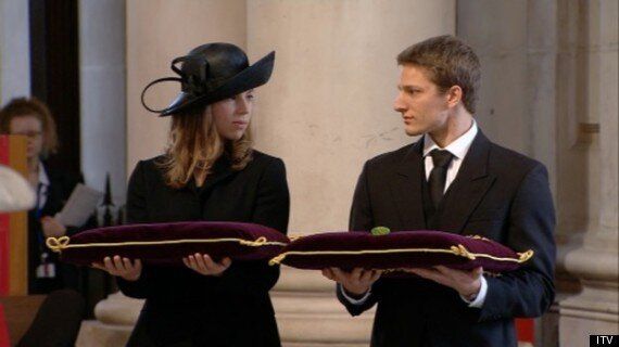 Amanda Thatcher Praised For Composed First Reading At Thatcher Funeral Pictures Huffpost Uk