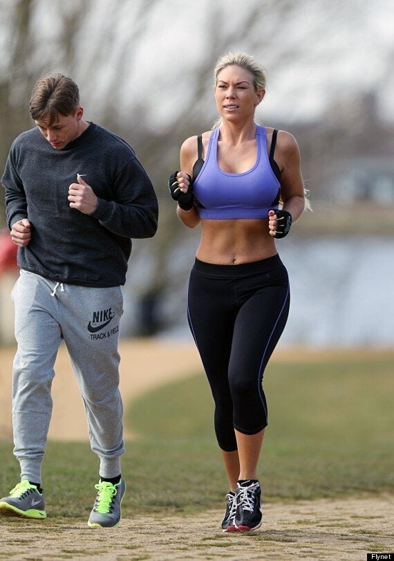 Towies Frankie Essex Continues Weight Loss Regime With Park Workout Pics Huffpost Uk 