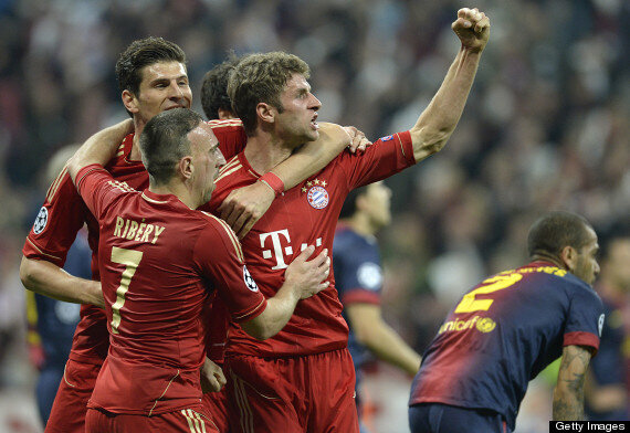 Bayern Munich 4-0 Barcelona: Champions League Semi-Final (PICTURES ...