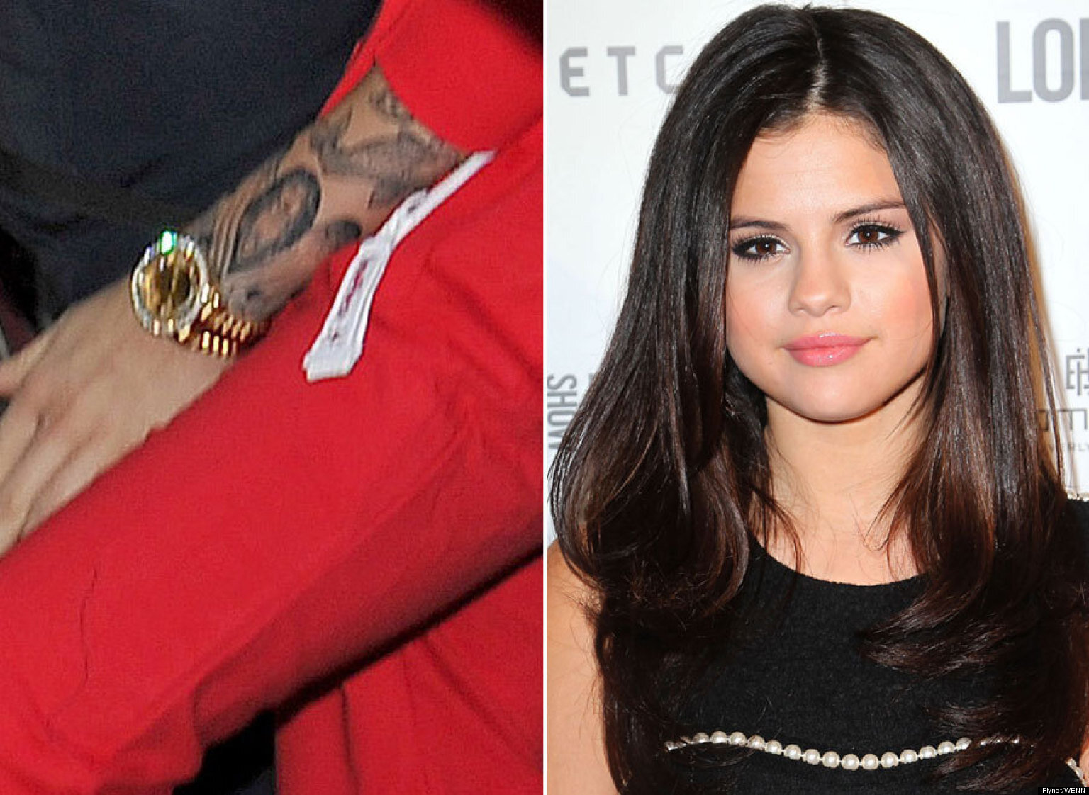 Justin Bieber still rocks tattoo of ex Selena Gomez on his arm  Daily Mail  Online