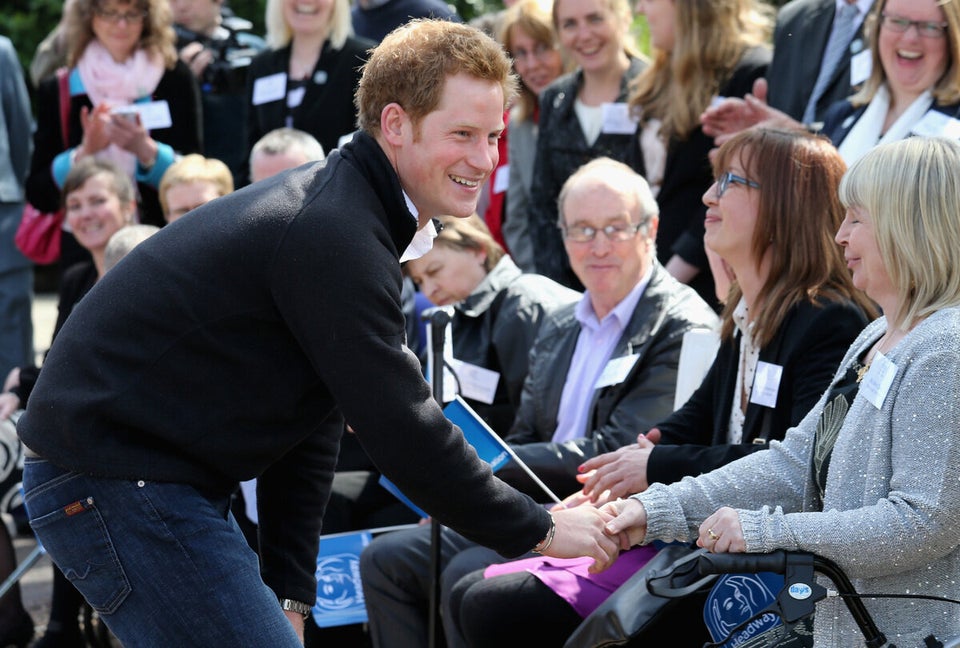 Prince Harry Visits Nottingham