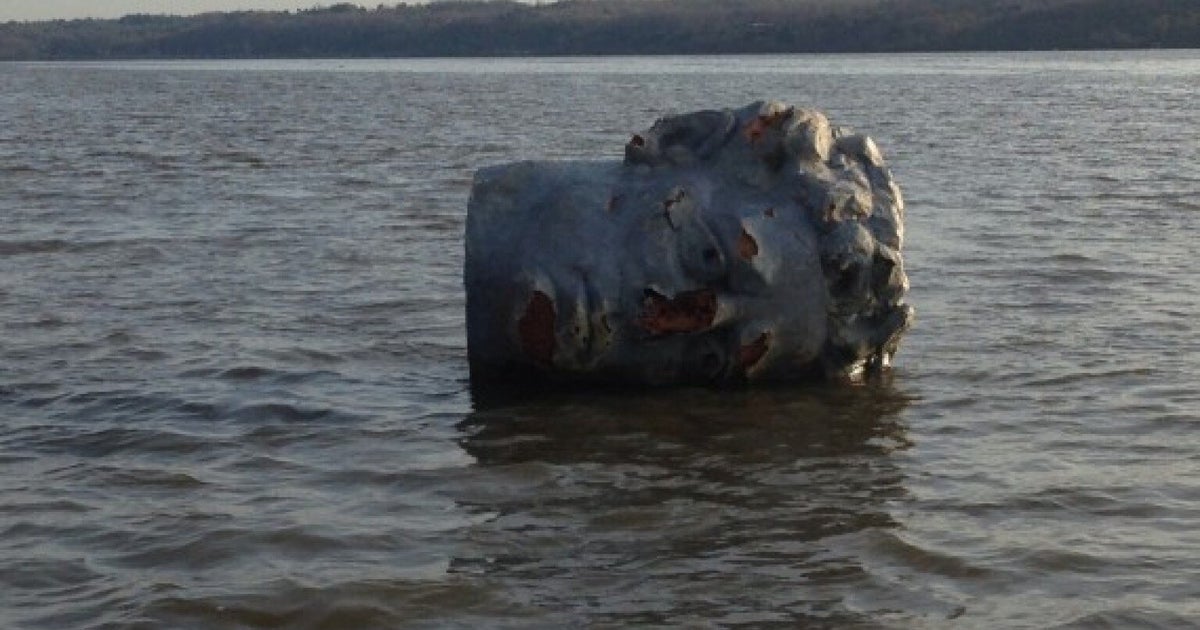 Mystery Of Giant Styrofoam Head Found Floating In New York's Hudson