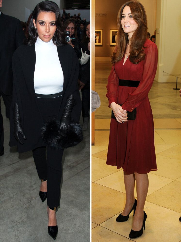 Kate Middleton V Kim Kardashian Pregnancy Clothing Battle Huffpost Uk Entertainment