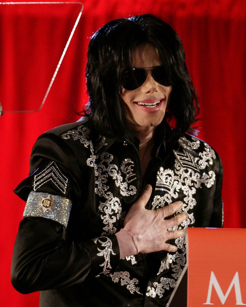 Michael Jackson Press Conference - The 02 Arena