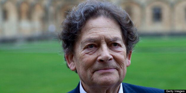 OXFORD, UNITED KINGDOM - APRIL 05: Lord Nigel Lawson , politician, poses for a portrait at the Oxford Literary Festival on April 5, 2011 in Oxford, England. (Photo by David Levenson/Getty Images)