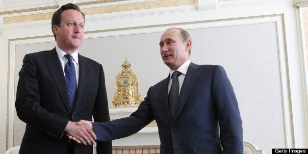 David Cameron meets Vladimir Putin for talks on Friday