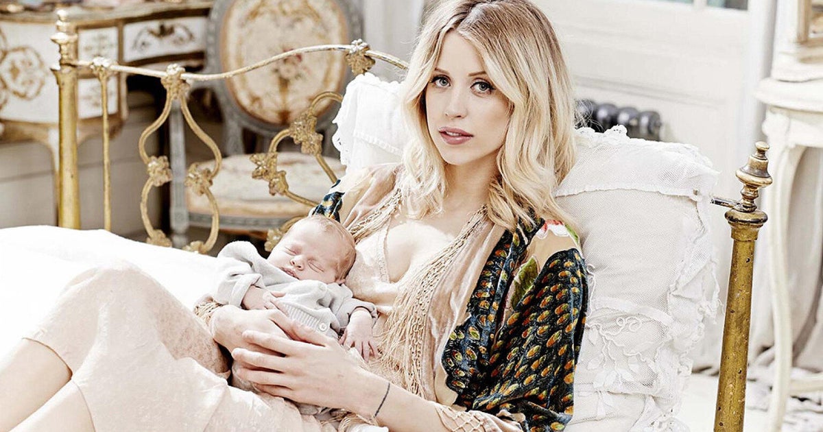 Peaches Geldof Shows Off Son Phaedra To The World For The First Time