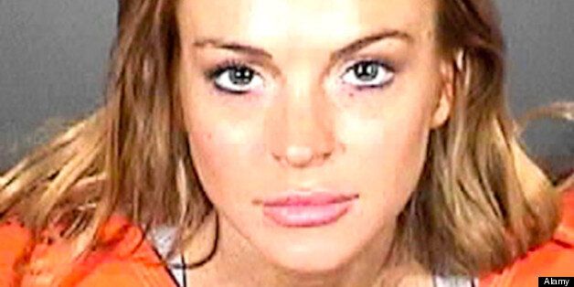 Lindsay Lohan police mugshot