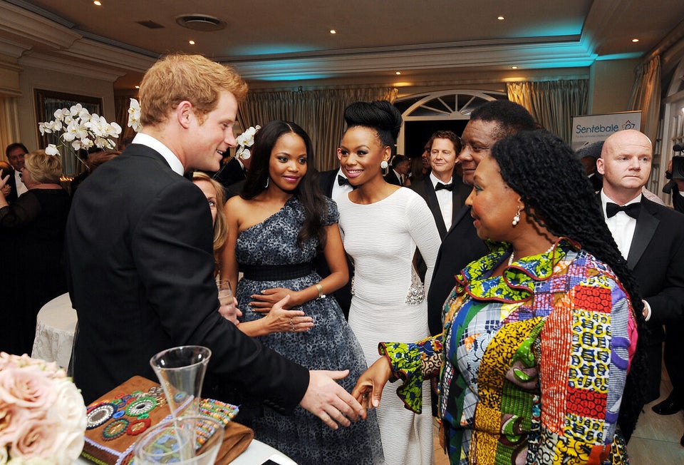 Prince Harry visits Africa