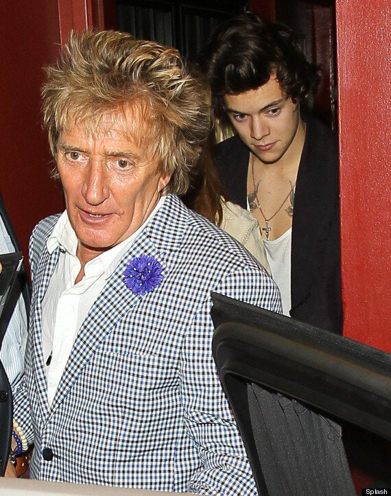 Rod Stewart Confirms Harry Styles And Kimberly Stewart Hook