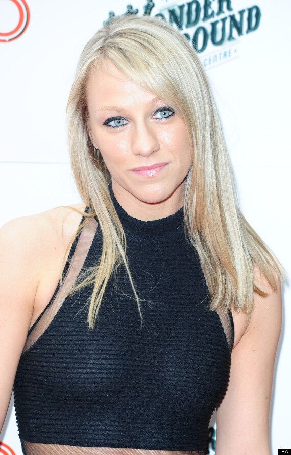 Chloe Madeley Suffers A Flashbulb Flash After Forgetting To Wear A Bra Under Her Sheer Dress