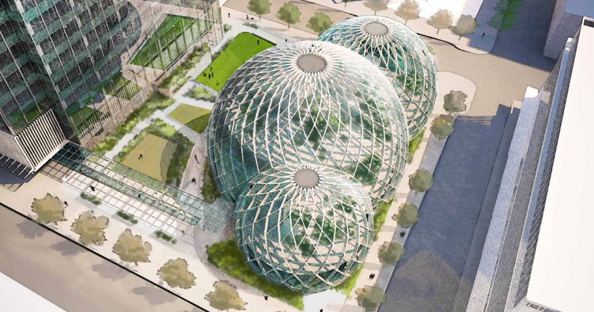 Amazon Proposes 'Greenhouse' Seattle HQ (PICTURES) HuffPost UK Tech