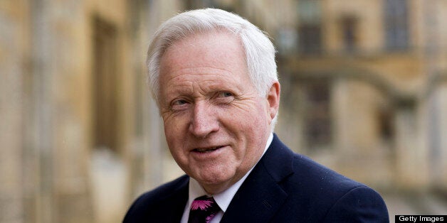 OXFORD, UNITED KINGDOM - MARCH 24: David Dimbleby Author and broadcaster, poses for a portrait at the Oxford Literary Festival, in Christ Church, on March 24, 2010 in Oxford, England. (Photo by David Levenson/Getty Images)