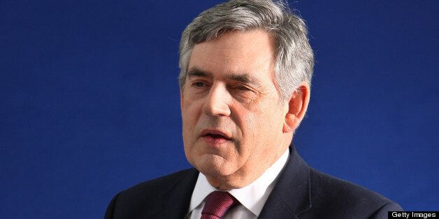 Gordon Brown says all his earnings go to charity