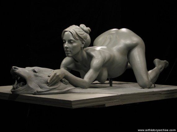 Artist Daniel Edwards Sculpts Nude Pregnant Kim Kardashian Artwork  (PICTURES) | HuffPost UK Life