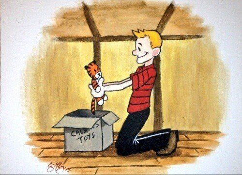 Grown Up Calvin And Hobbes Is Our Picture Of The Day Huffpost Uk Comedy