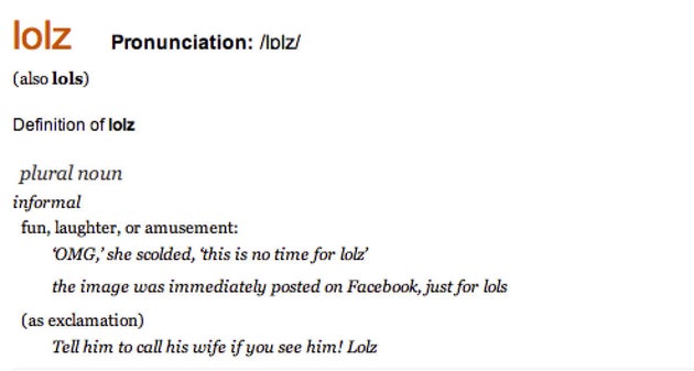 Lolz', 'Ridic' and 'Mwahahaha' Added to Oxford Dictionaries Online