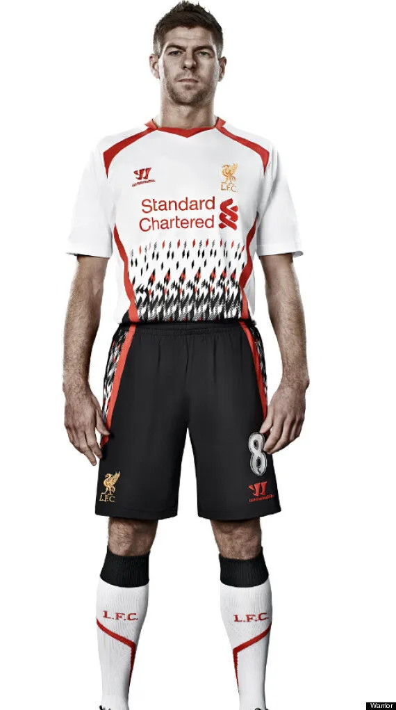 Liverpool relive past glories with surprisingly respectable Warrior away  kit 