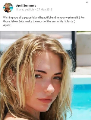April Summers's Instagram, Twitter & Facebook on IDCrawl