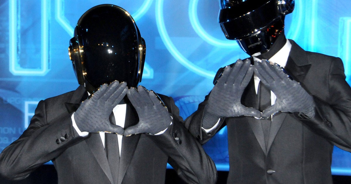 daft punk without helmets