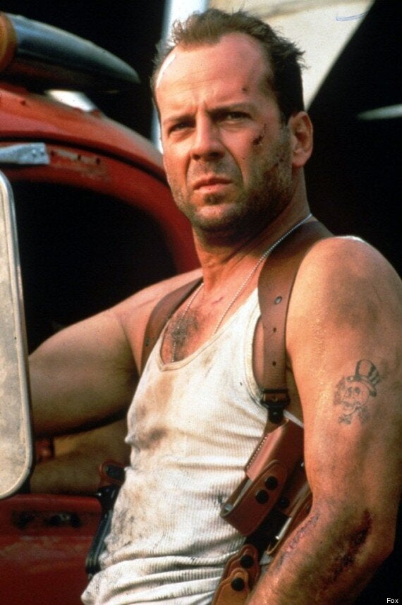 Lot # 845 : DIE HARD WITH A VENGEANCE (1995) - John McClane's (Bruce  Willis) Bloodied Tank Top