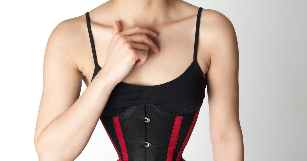 Woman flaunts TINY 16-inch waist after wearing corsets for six years -  Daily Star