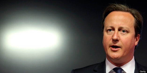 David Cameron, U.K. prime minister, speaks during the G8 social impact investment forum at Bloomberg LP's offices in London, U.K., on Thursday, June 6, 2013. Cameron said his government will give tax breaks to investments that qualify as having a 'social impact' and set up an exchange to allow such instruments to be traded. Photographer: Chris Ratcliffe/Bloomberg via Getty Images