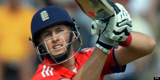 England's Joe Root looks-on as he is caught by Doug Bracewell (not pictured) during the Second One Day International at the Ageas Bowl, Southampton.