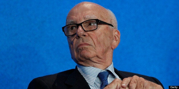 Rupert Murdoch, chairman and chief executive officer of News Corp., listens at the annual Milken Institute Global Conference in Beverly Hills, California, U.S., on Monday, April 29, 2013. The conference brings together hundreds of chief executive officers, senior government officials and leading figures in the global capital markets for discussions on social, political and economic challenges. Photographer: Jonathan Alcorn/Bloomberg via Getty Images