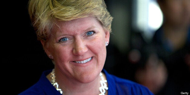 British TV presenter Clare Balding poses on the red carpet as she arrives for the premier of the film 'Summer in February' in central London on June 10, 2013. AFP PHOTO / ANDREW COWIE (Photo credit should read ANDREW COWIE/AFP/Getty Images)