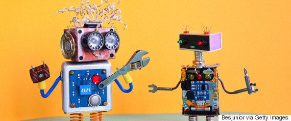 robots taking over humans