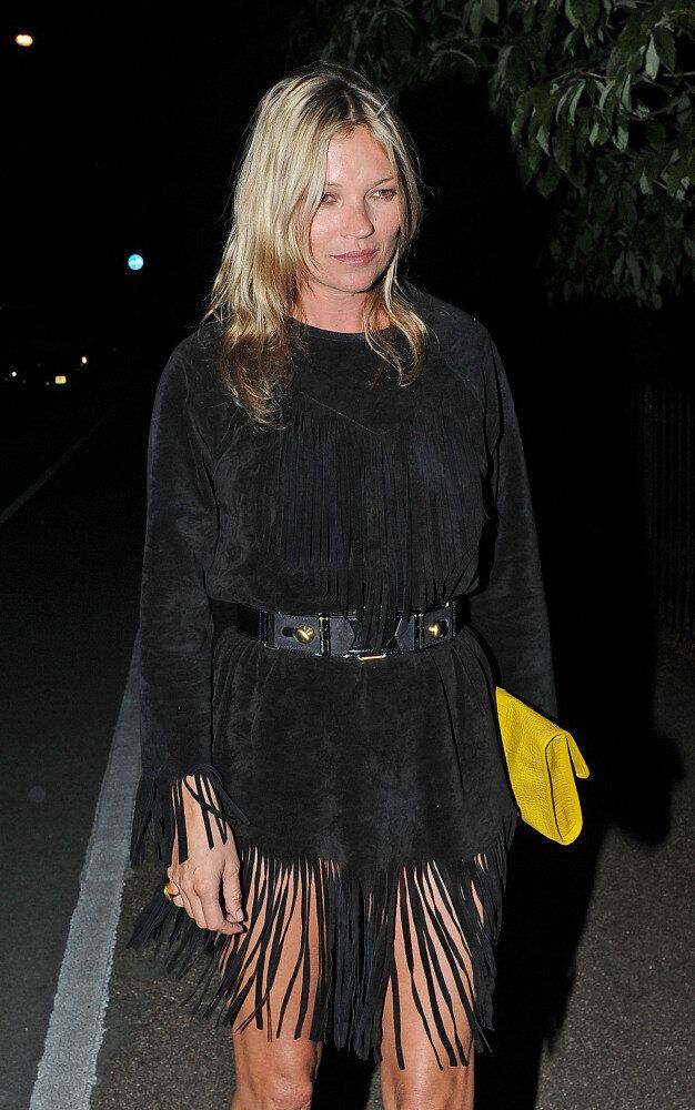 Kate Moss And Jamie Hince Party With Kelly Osbourne At London Fashion ...