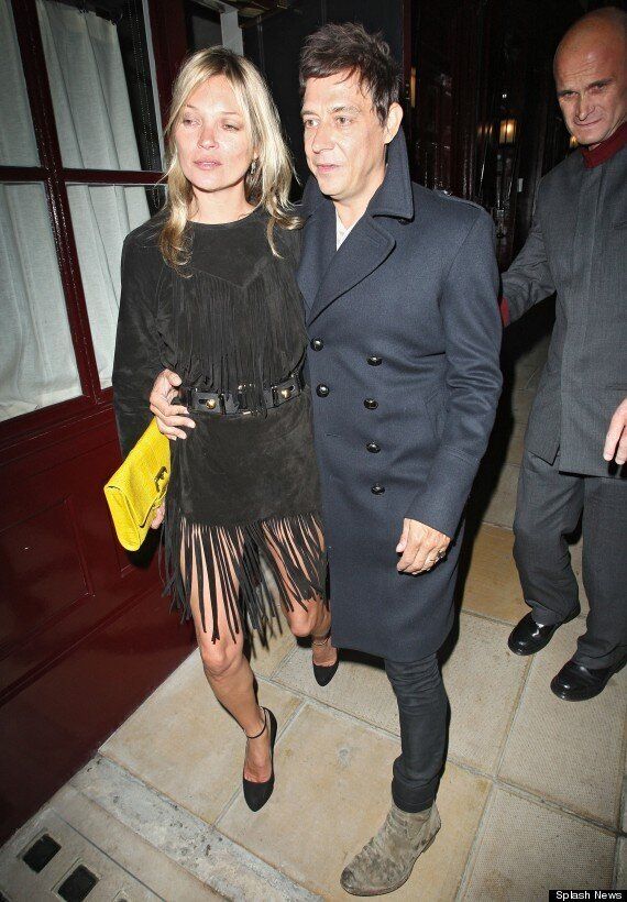 Kate Moss And Jamie Hince Party With Kelly Osbourne At London Fashion ...