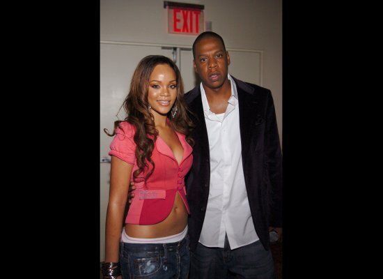Rihanna With Jay Z In 2005