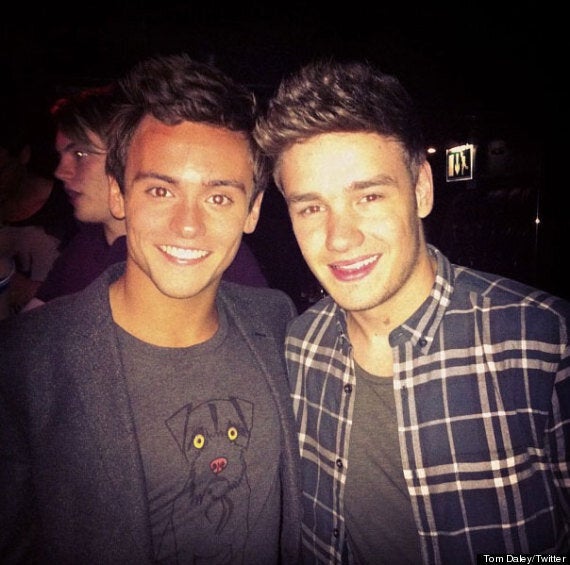 Tom Daley And One Directions Liam Payne Form A New Bromance In Twitter