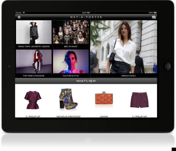 Net-A-Porter To Launch New Magazine-Style iPad App | HuffPost UK News