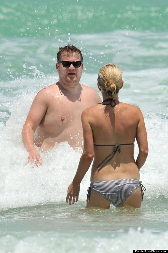 James Corden And Fiancée Julia Carey Enjoy The Sun And Surf Of Miami (PICS) HuffPost UK News