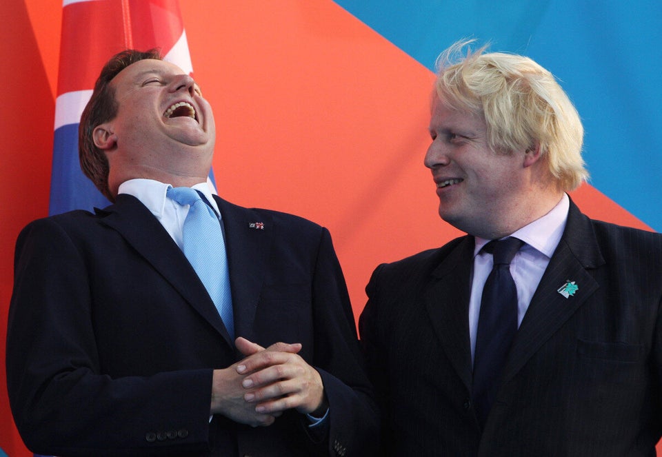 David Cameron Laughing Out Loud