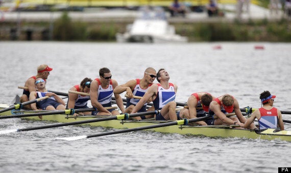 Olympics 2012: Team GB Men's Eight Rowers Take Bronze At Dorney Lake ...