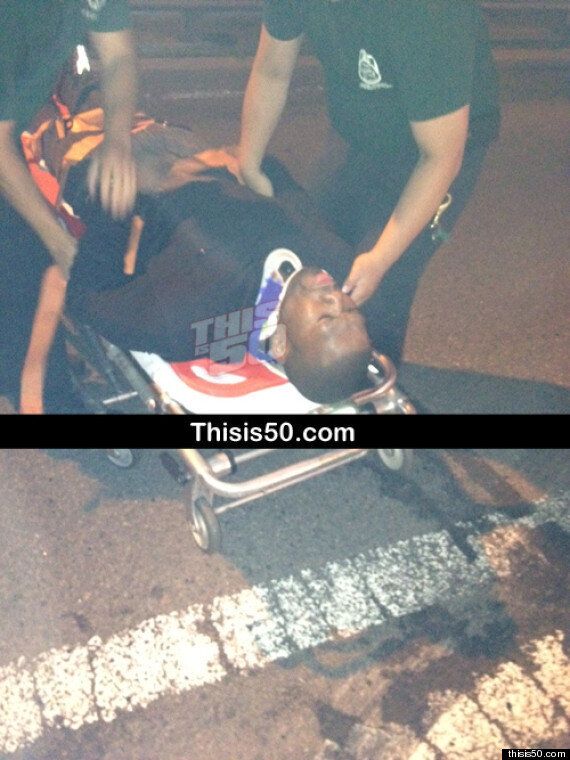 50 Cent Car Crash: Rapper Suffers Injuries To Neck And Back In Road ...