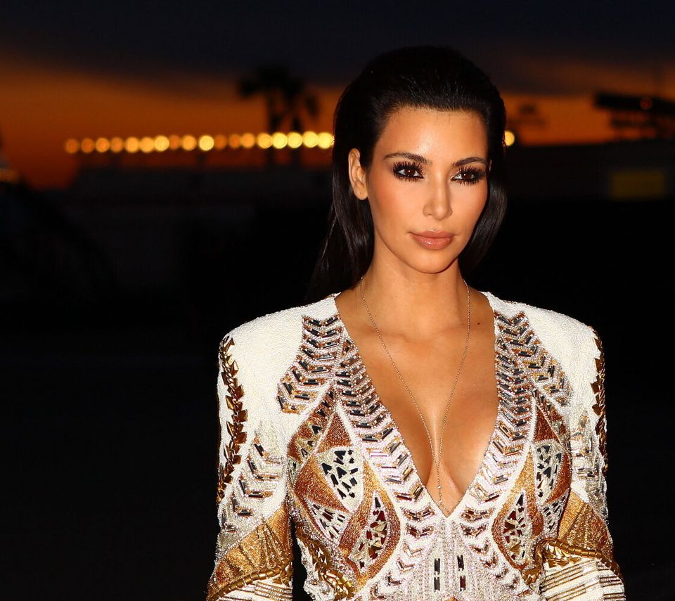Kim and Kanye Hit The Red Carpet in Cannes