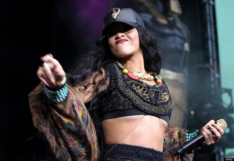 Rihanna at Wireless Festival 