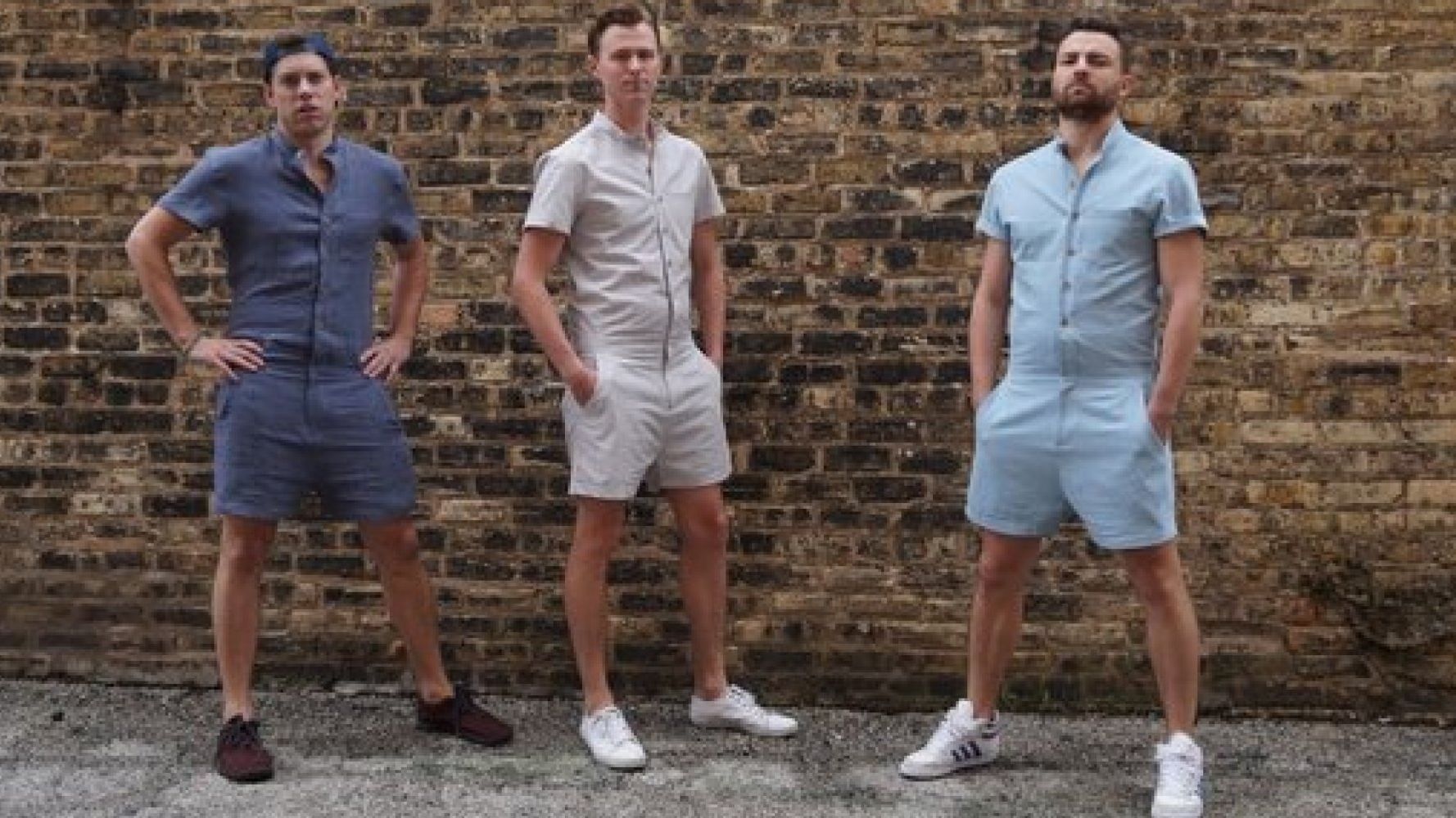 Denim romphim hot sale