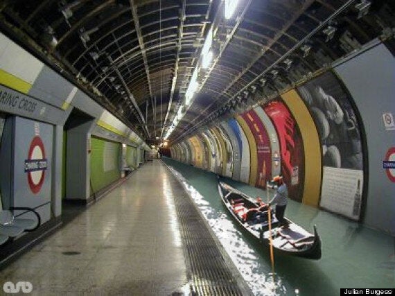 images London Underground Flooding london underground central line