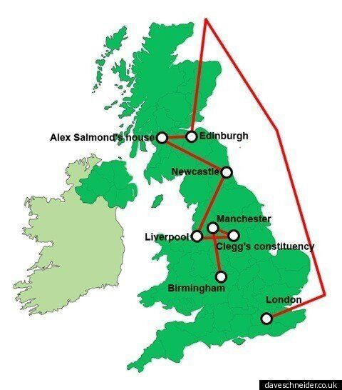 Cameron's New London to Birmingham Route Speaks Volumes | HuffPost UK