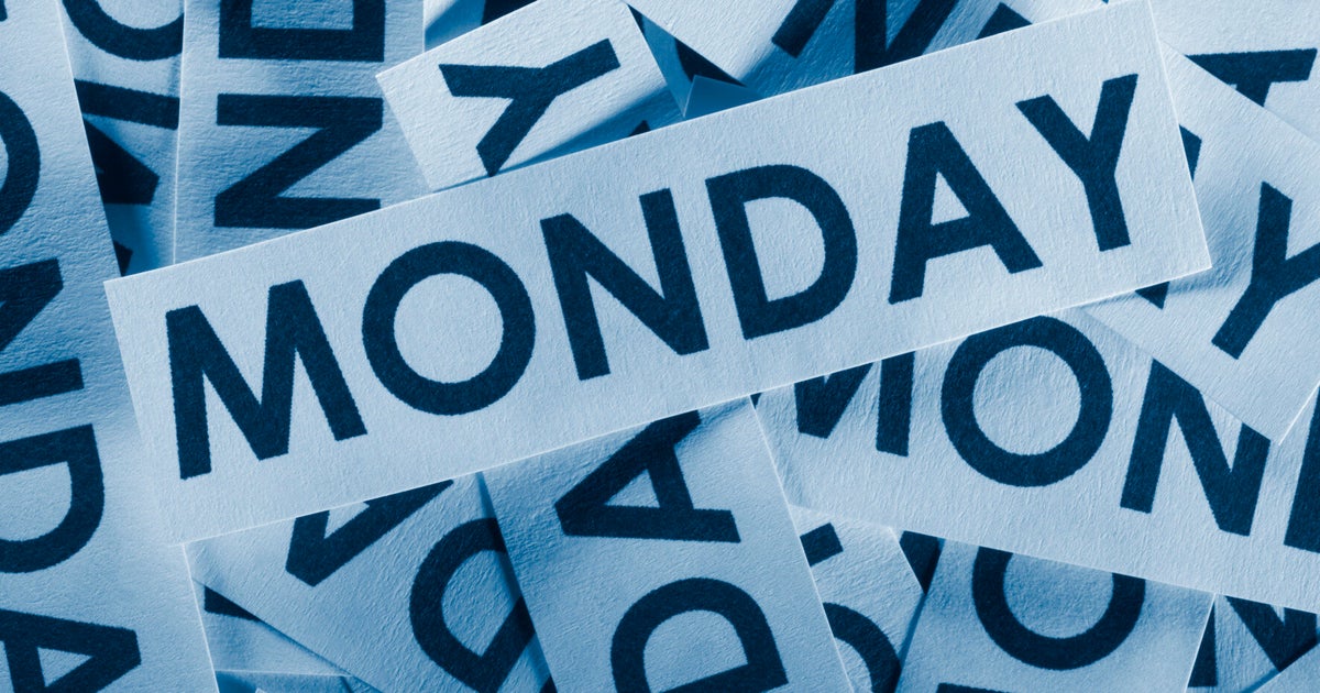 Making monday. Blue monday. monday.