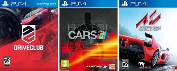 Ps4 racing on sale wheel games