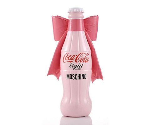 Jean Paul Gaultier dresses Gemma Arterton AND Diet Coke bottles